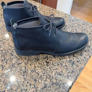 Timberland Men's Black Leather Chukka Boots